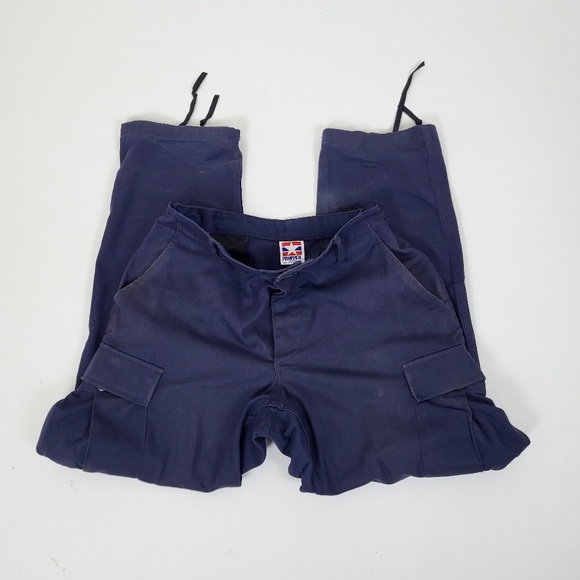 Vintage Propper military cargo pants combat navy pockets - Picture 3 of 13